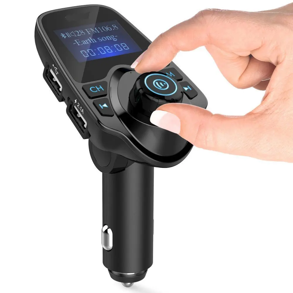 Комплект беспроводной связи EinCar с FM передатчиком Bluetooth для автомобиля MP3 приемник