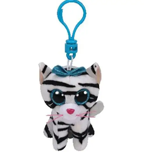 Ty Beanie Big Eyes плюшевая кукла для ключей, игрушка " 10 см