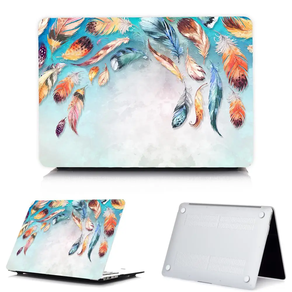 yumao003 Чехол для ноутбука MacBook Touch ID A1932 чехол для Macbook Air 13 A1466 A1369 Pro retina 11 12 13,3 15,4 жесткий чехол - Цвет: yumao003
