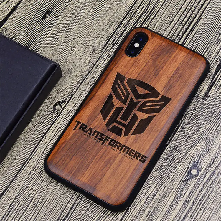 6 Резные Мстители деревянный ящик для iPhone XS Max XR противоударный ТПУ бампер чехол для iPhone X 8 7 6 6s plus чехол деревянный корпус 7plus - Цвет: 6