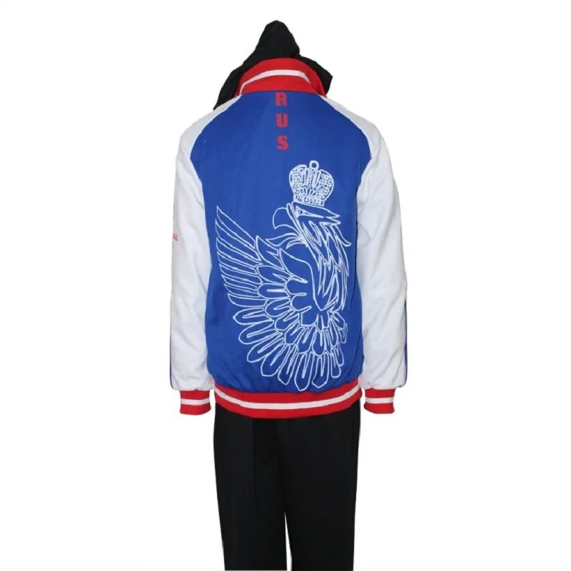 Юри на льду косплей Виктора кацуки куртка Юри! На плисецкий Аниме Костюмы