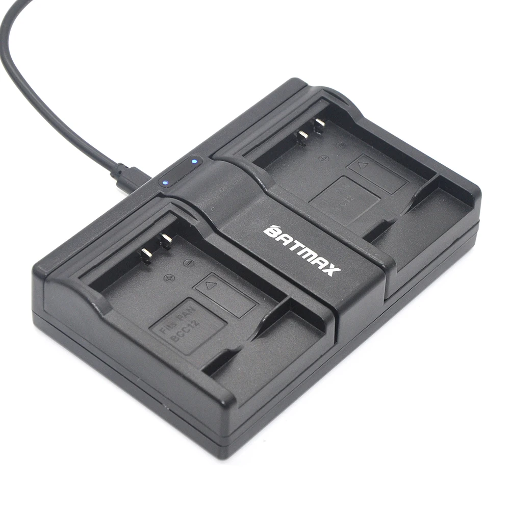 

Dual USB Charger for CGA-S005 CGA S005 CGAS005 BatteryPANASONIC DMW-BCC12 DMC-FX8 FX9 FX10 FX12 FX50 FX150 LX1 LX2