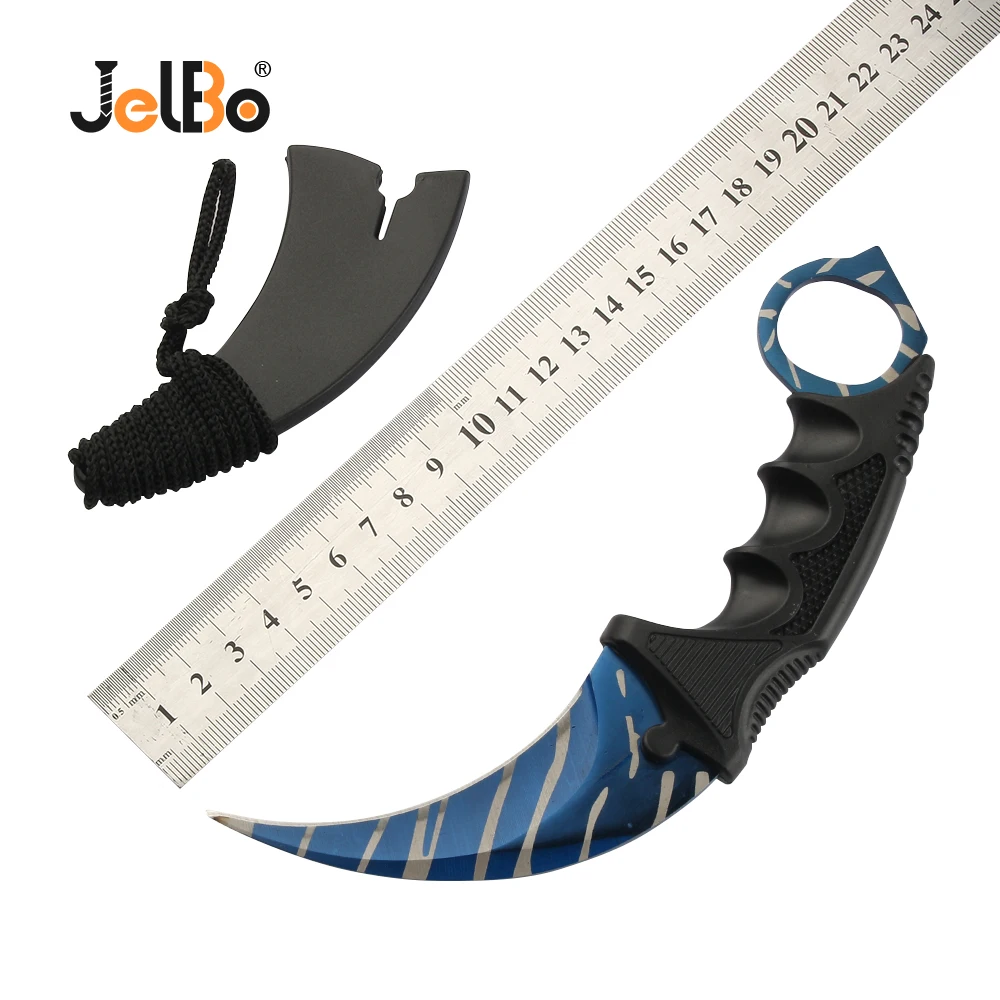 JelBo Karambit складной нож лезвие из нержавеющей стали Портативный карманный с
