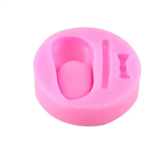 Бесплатная доставка новая обувь молния галстук узел помадка форма для торта