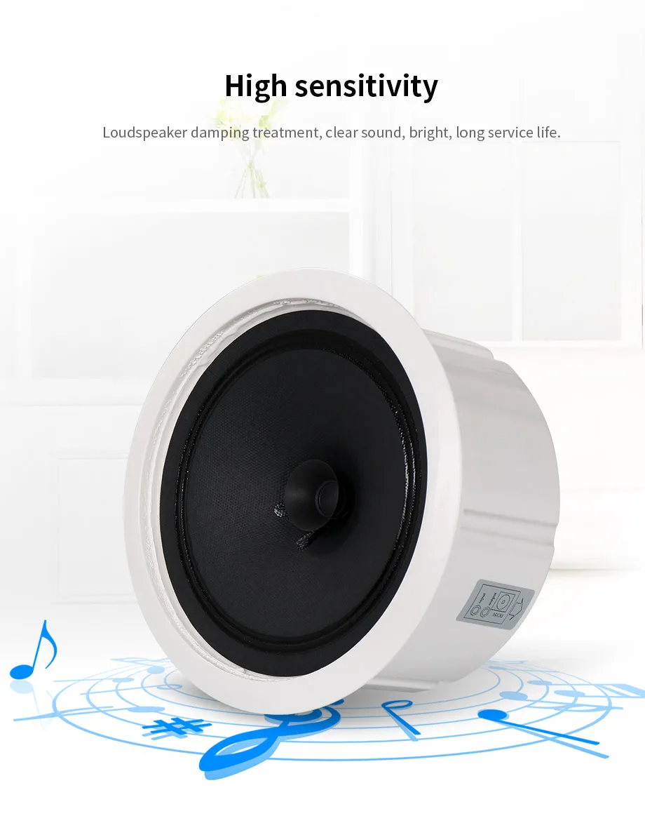 Oupushi CA1062B аудио bluetooth потолочный динамик Ванная комната Кухня Бестселлер