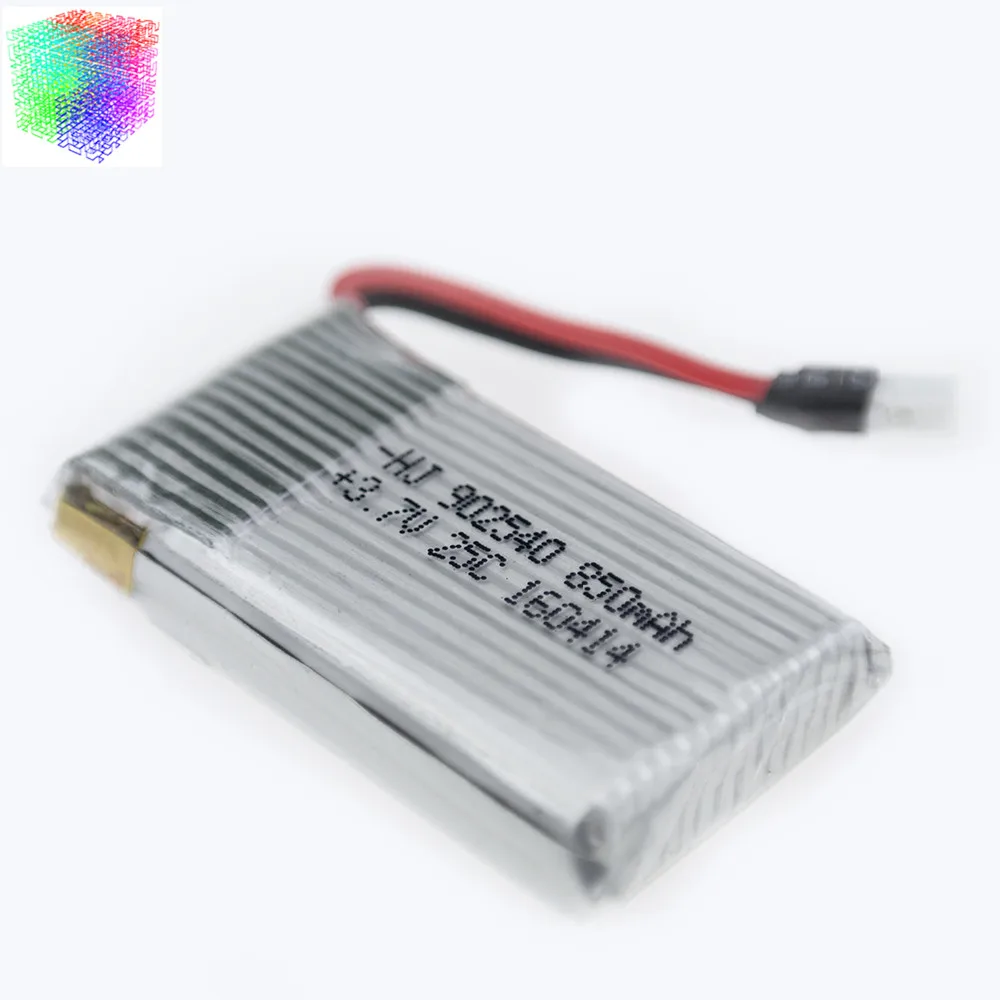 Аккумулятор Lipo 3 7 в 850 мАч для syma x5 x5c x5sw x5sc cx30 cx30w 5 шт. запчасти радиоуправляемого