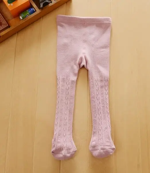 toddler pink Новые колготки для девочек; колготки для малышей; трикотажные хлопковые колготки для малышей; колготки для маленьких девочек; штаны; детская одежда; Bebe Fille - Цвет: toddler pink