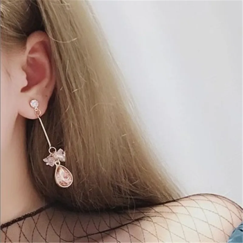 Новые ювелирные изделия в виде порошка с бриллиантами бриллиантовые серьги