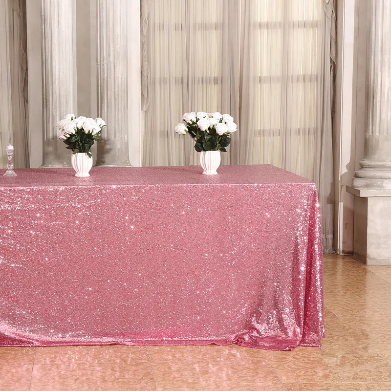 

HOT SALE many sizes 3pcs Sequin table cloth For Wedding Hotel Banquet party table cloth Marious FREE SHIPPING wedding suppier