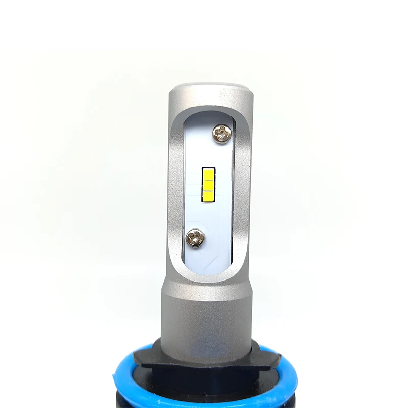 H3 светодиодные лампы для автомобильных фар H8 LED H7 супер яркие чипы CSP H4 Hi Lo beam H11 6000k