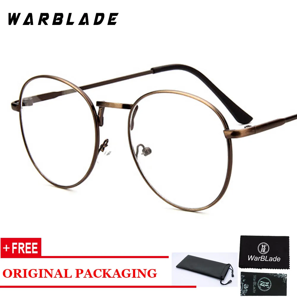 Круглые прозрачные стекла es для близорукости с прозрачными стеклами женщин и