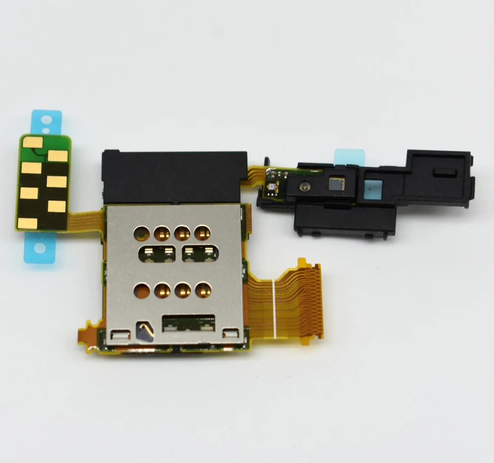 Гибкий кабель для Sony Xperia Ion LT28i LT28 слот считывания Sim карт запасные части|flex cable|card