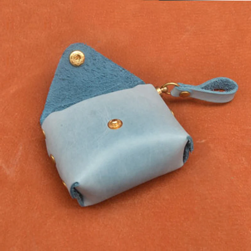 Новинка DIY кожаная ручная работа мини сумка маленькая монета кошелек шитье шаблон ПВХ шаблон