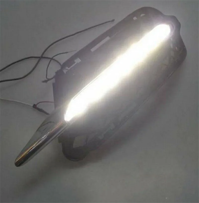 

New 2pcs LH + RH Right Left Side Fog Lamps LED Daytime Running Fog Light For Mercedes Benz S-Class 2010-2012