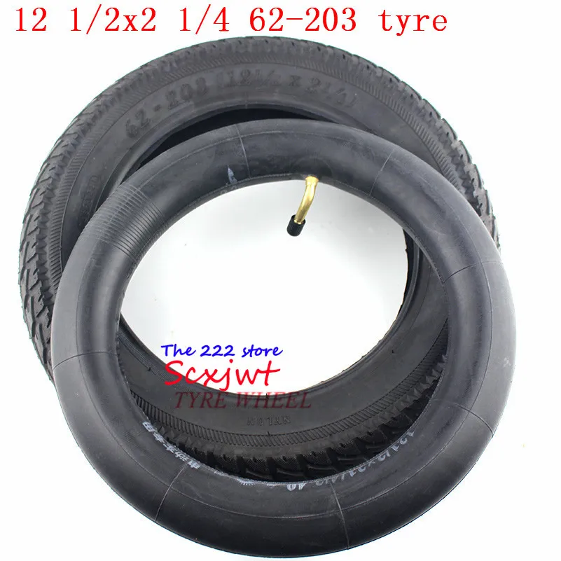 Шина 12 1/2X2 1/4 62 203 подходит для многих газовых электрических скутеров трубчатая