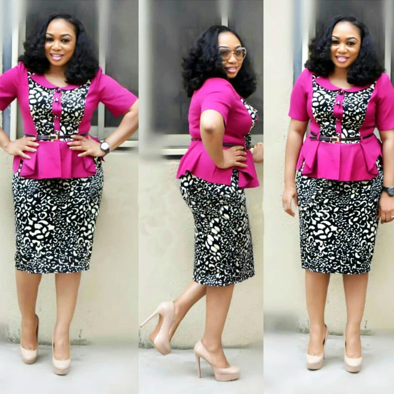 Женское платье с коротким рукавом h d недорогое из двух предметов принтом и