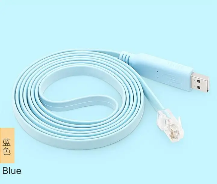 6 футов сетевые роутеры FTDI USB RS232 к RJ45 консоль Мужской кабель для Cisco роутер huawei ZTE