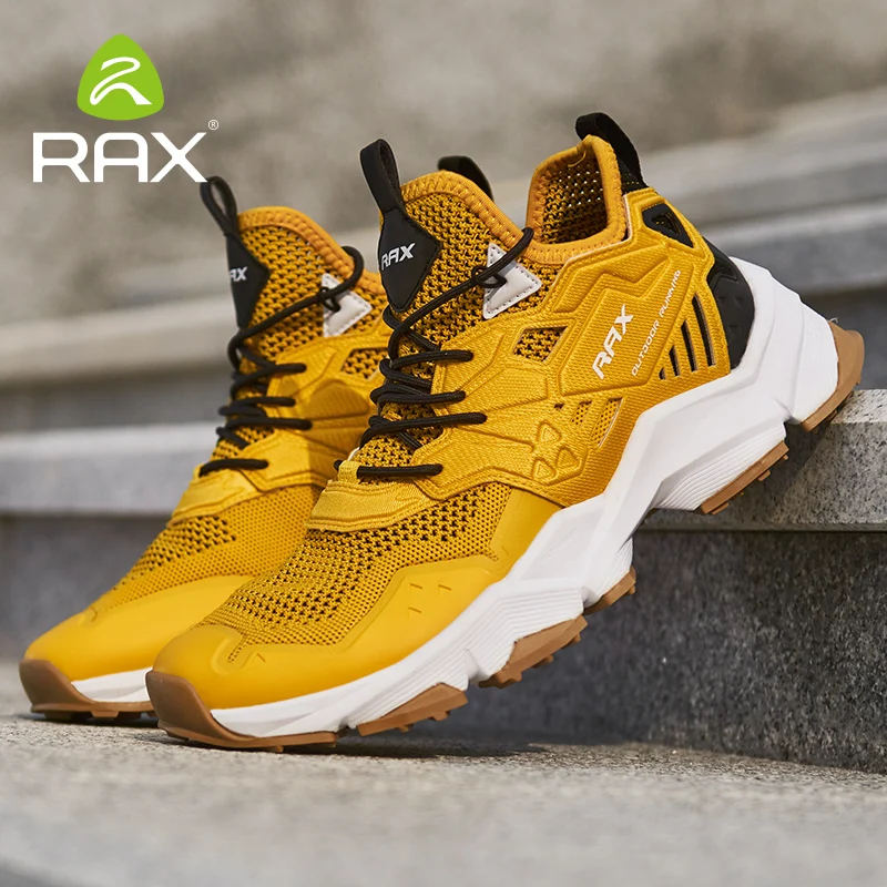 Rax New Mens Waterproof Hiking Shoes Mountain Hiking Boots Trainers Breathable Jogging Shoes Trekking Shoes Outdoor Man Sneakers