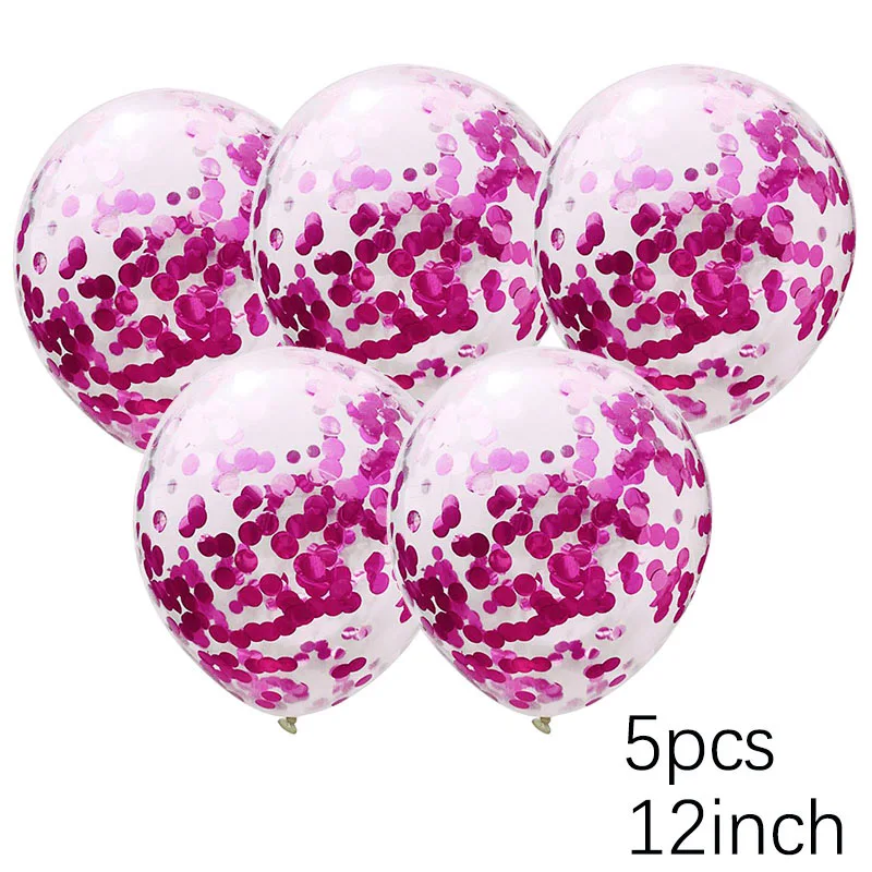 Конфетти воздушные шары 2019 новый продукт шар цвета розового золота серебряные из