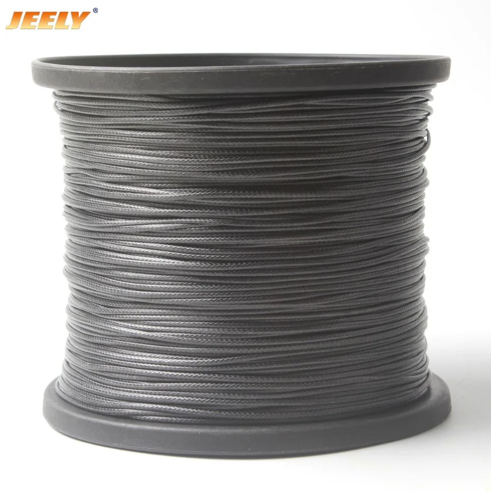 JEELY 50 м 1 2 мм 352lbs 4 нити Плетеный рыболовный трос СВМПЭ лебедка веревка|winch rope|uhmwpe
