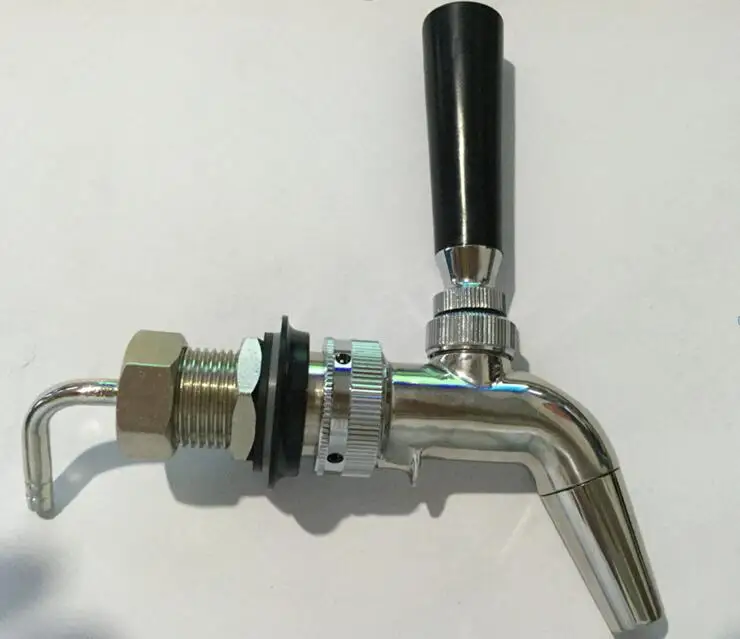 Американский короткий смеситель для пива из нержавеющей стали кофе кран kegerator tap