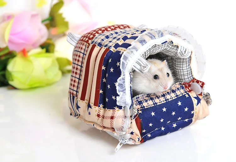 Милый маленький домик для животных кролик морская свинка супер хомяк крыс белок