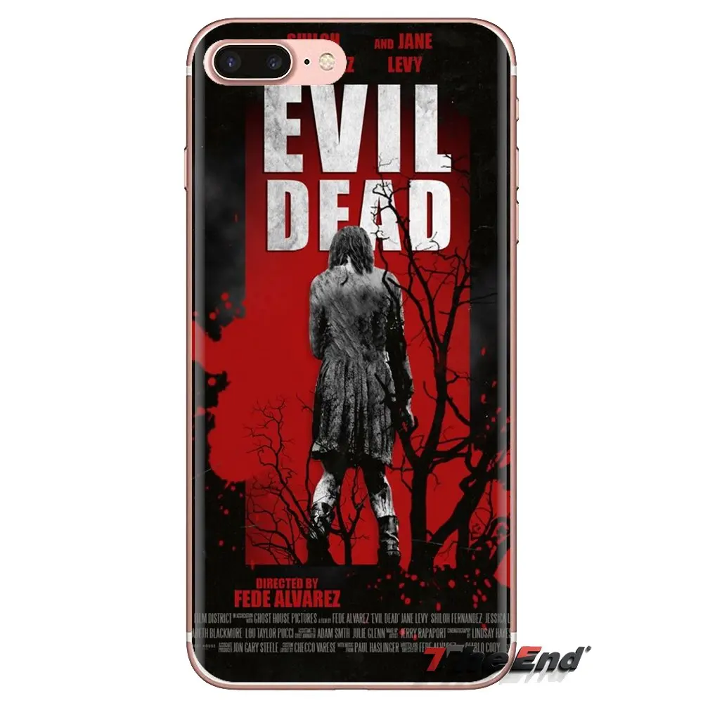Прозрачный мягкий чехол для Samsung Galaxy S3 S4 S5 Mini S6 S7 Edge S8 S9 S10 Plus Note 3 4 5 8 9 horror The Evil Dead |