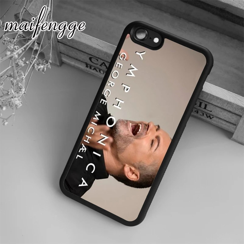 Maifengge Джордж Майкл красивый певец чехол для iPhone 5 6 7 8 plus 11 12 Pro X XR XS Max Samsung Galaxy S7edge S8 S9