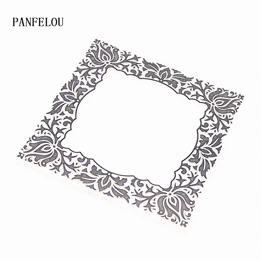 Пасхальный блок PANFELOU с рисунком Искусственный Пластик для скрапбукинга DIY шаблон