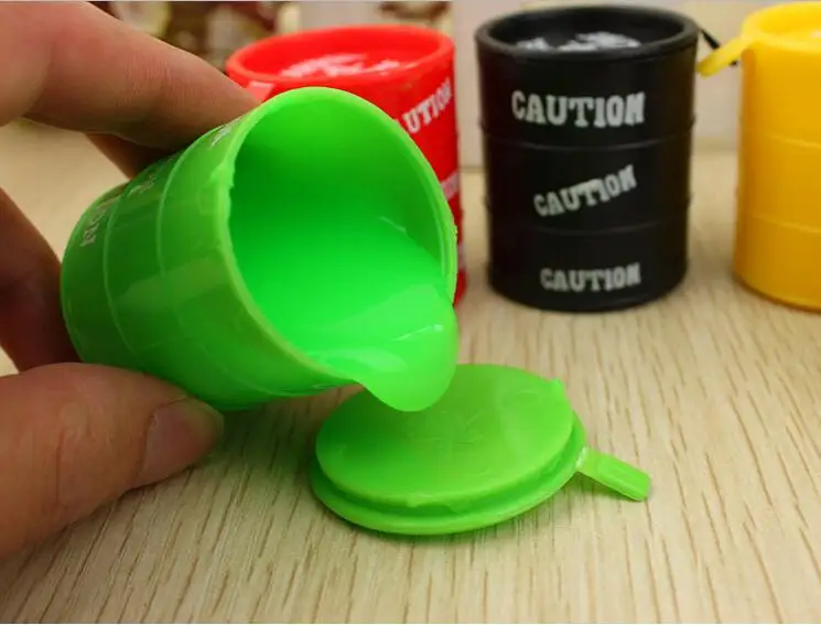 5 см! Красочные бочки O Slime большая шутка кляп шалость Подарочная игрушка Crazy Trick