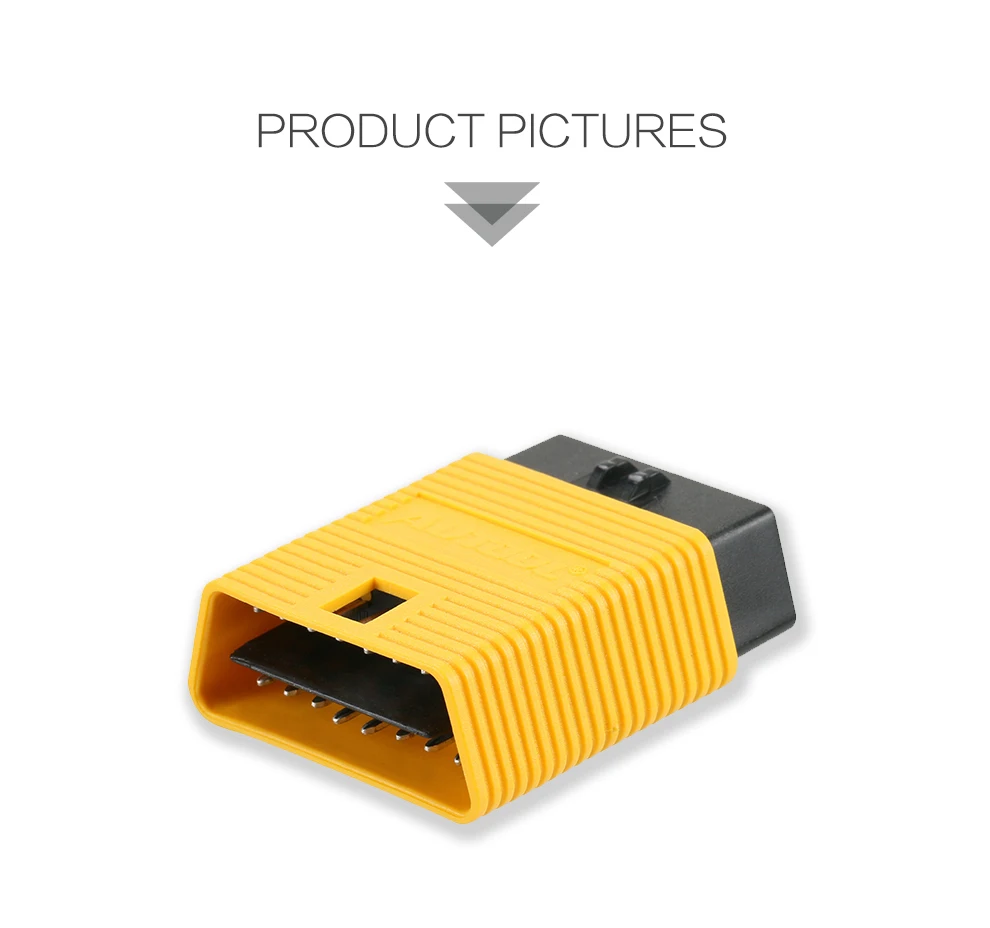 AUTOOL автомобильный OBD2 разъем удлинитель адаптер Авто OBD 2 расширение OBD 16Pin подключения части для Univeral OBDII ELM327 сканер адаптация