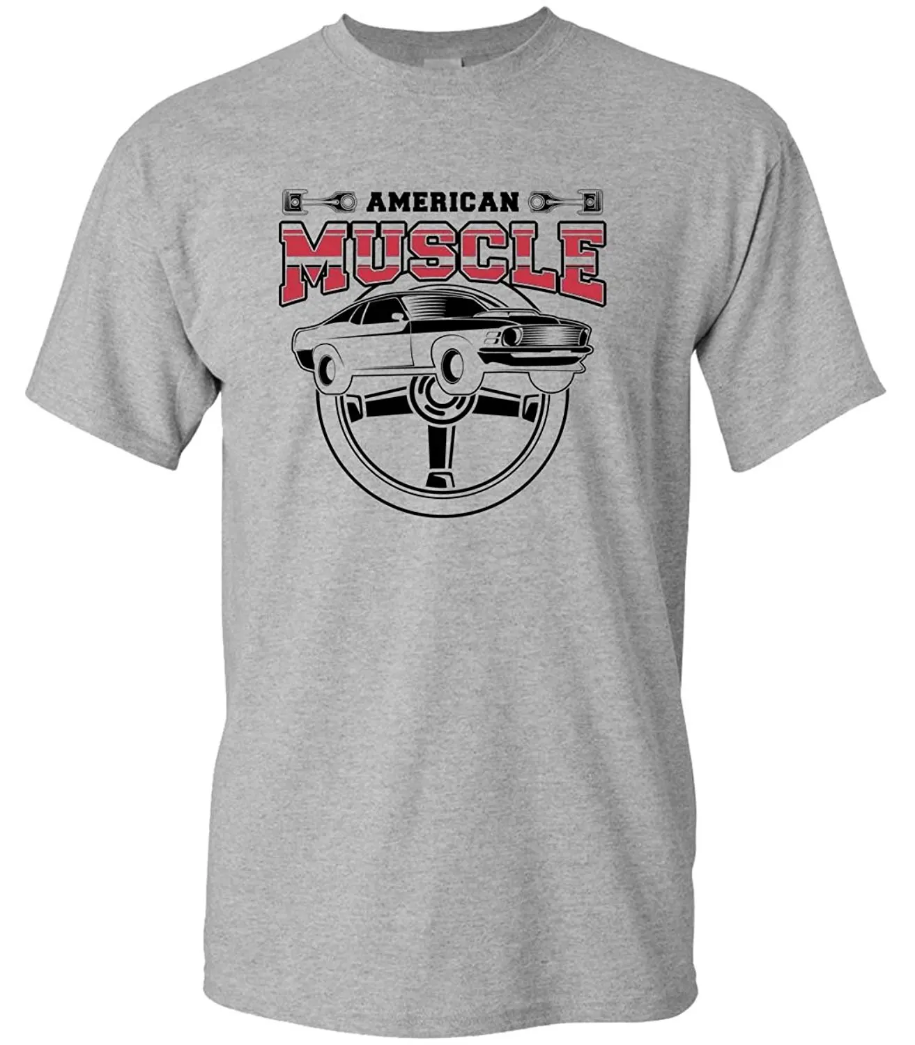 Muscle Car SoftStyle Для мужчин короткий рукав Графический Футболка|men tshirt|tshirt graphictshirts short |