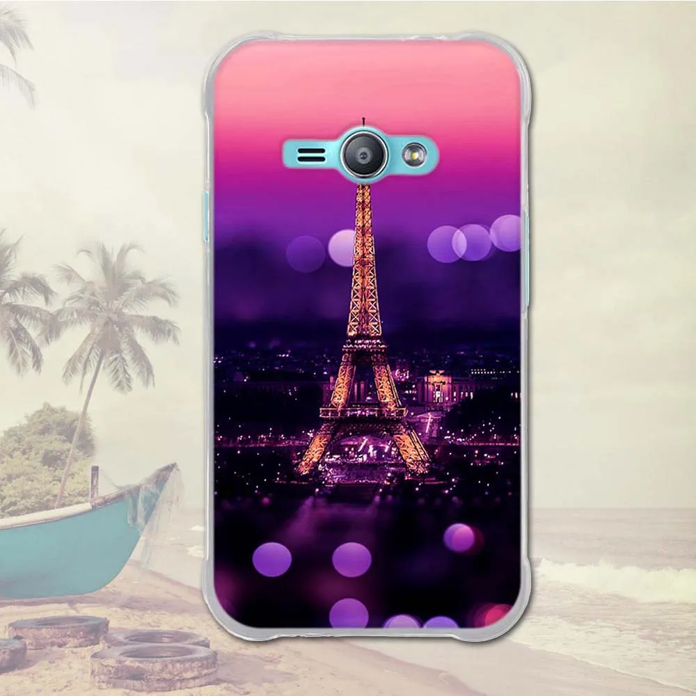 Чехол для samsung Galaxy J1 Ace J110 чехол s Мягкий ТПУ задняя крышка для samsung J1 Ace роскошный 3D рельефный принт силиконовый чехол для телефона