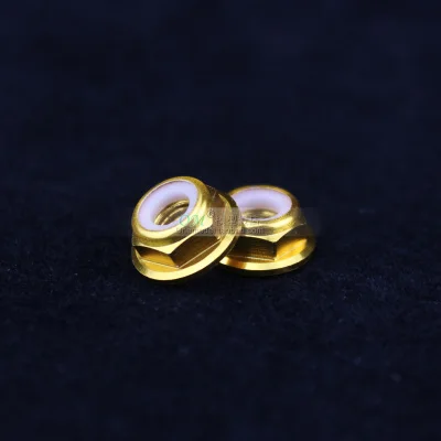 Gold 2CW 2CCW 4 шт. 6061 авиационный алюминий M5 гайка моторная крышка фланец CW/CCW гайка крышка Пуля для бесщеточного двигателя(2CW+ 2CCW - Цвет: Gold 2CW 2CCW