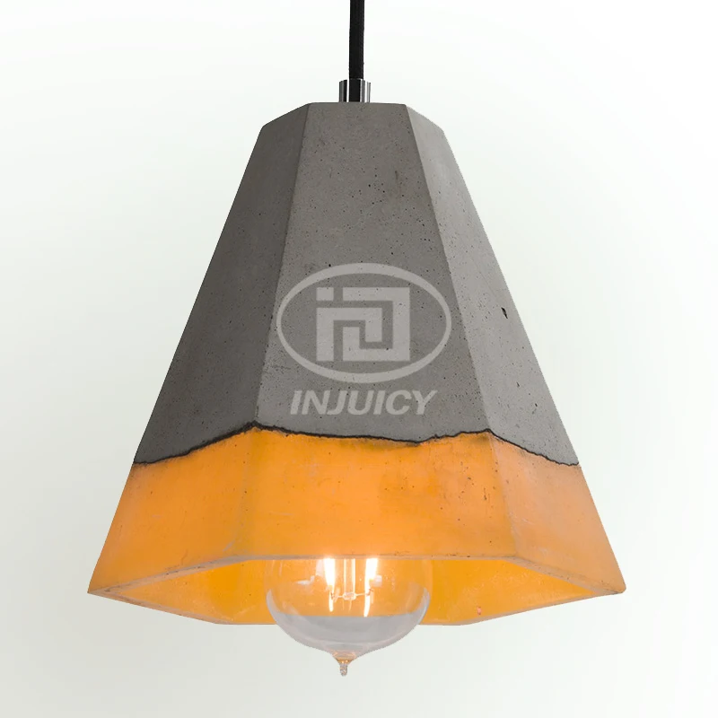 Лофт винтажный промышленный скандинавский цементный потолочный светильник LED