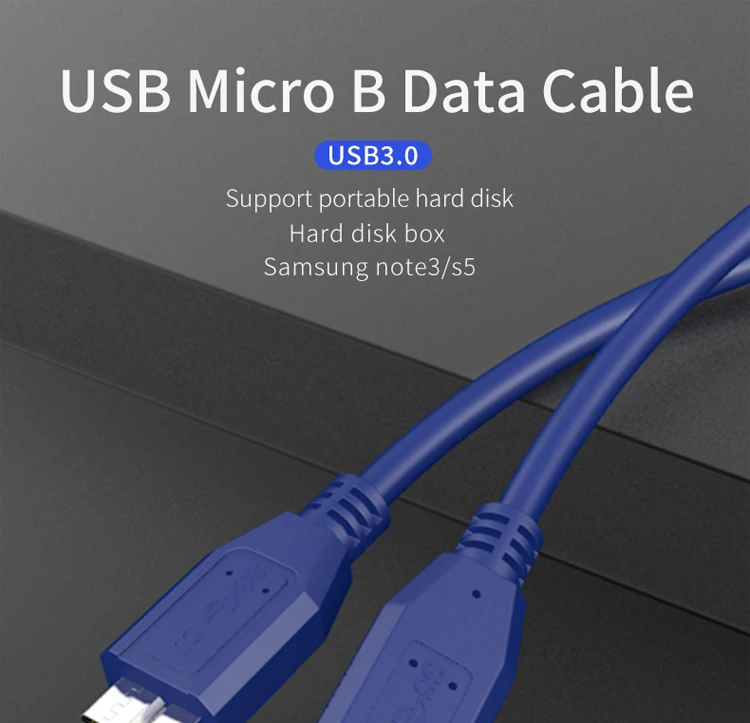 GCX USB 3,0 Micro B кабель высокоскоростной Micro B USB к USB кабель синхронизации данных для внешнего жесткого диска HDD samsung S5 Note 3