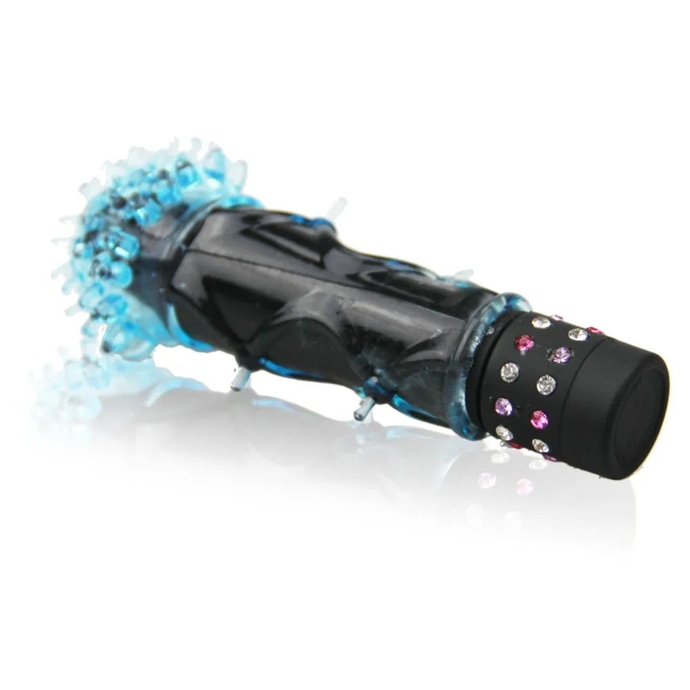 Крошечные базовые вибратор презервативы с шипами GSpot водонепроницаемый массажер