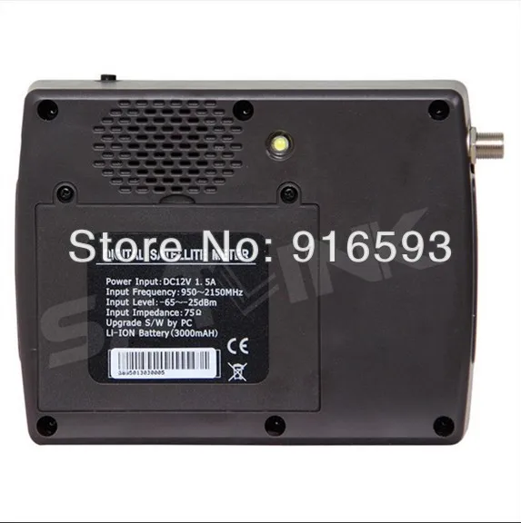 100% Оригинальный SATLINK WS 6950 Satlink 3 5 &quotTFT ЖК цифровой спутниковый сигнал|finder meter|finder