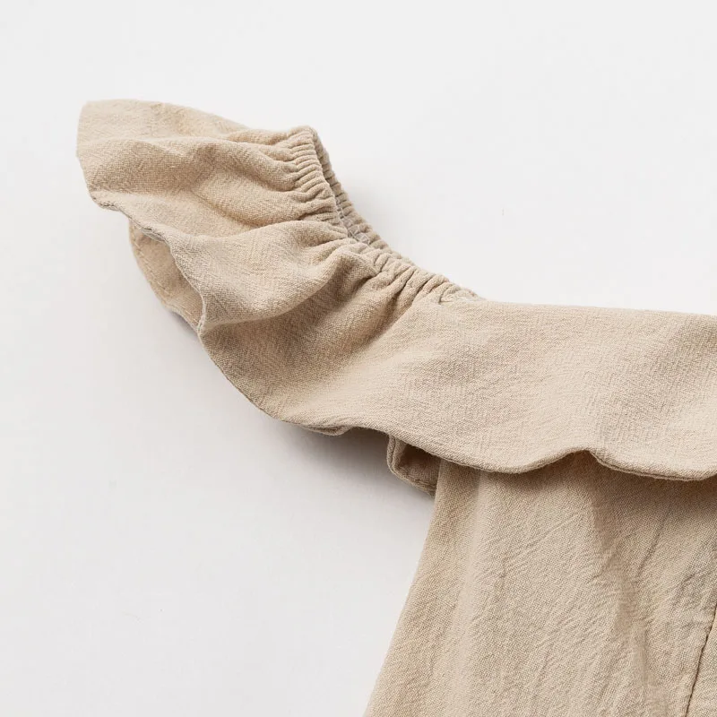 Женское платье с открытыми плечами и рюшами элегантное черное летнее на