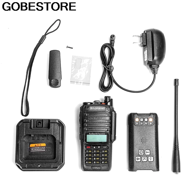 2 Pcs/lot Baofeng UV-9R Plus Waterproof Walkie Talkie 10w For Two Way Radio Long Range 10km 4500mah Uv 9r | Мобильные телефоны и