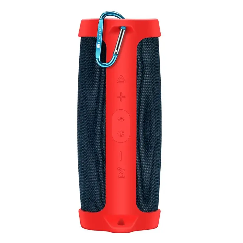 Силиконовый чехол-накладка с карабин ремешком для Портативной Беспроводной