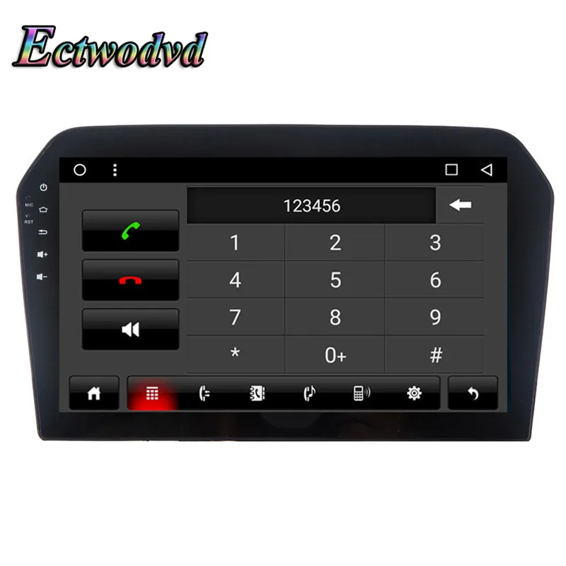 Ectwodvd Восьмиядерный Android 8 1 4G + 64G Автомобильный Радио Стерео gps навигация для VW JETTA