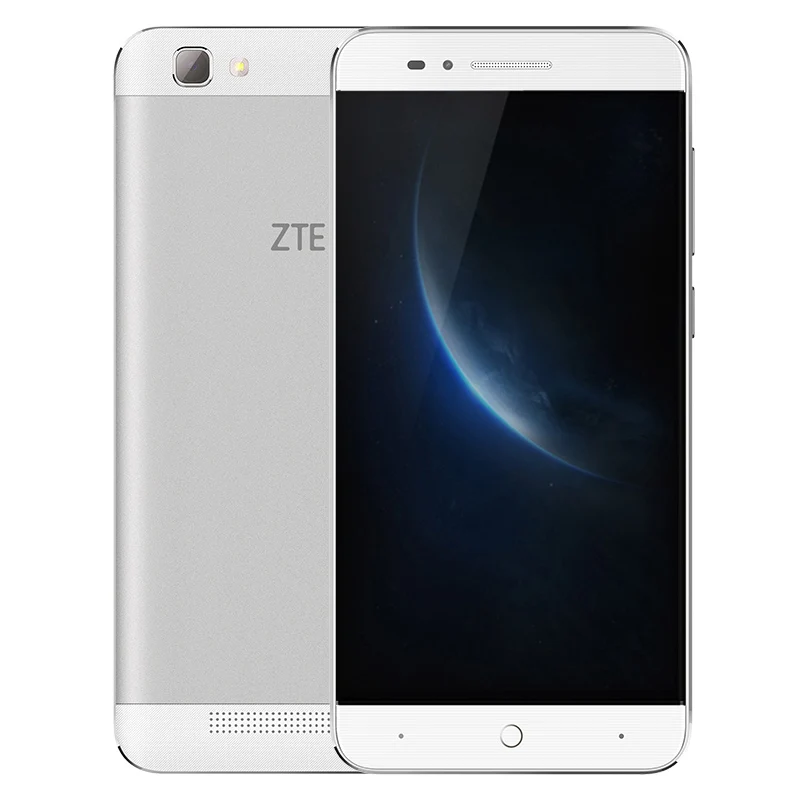 Silver zte BA610T мобильный телефон MTK6735P четырехъядерный Android смартфон 2 Гб ОЗУ 8 Гб ПЗУ 8,0 МП 4000 мАч долгий режим ожидания DualSIM - Цвет: Silver