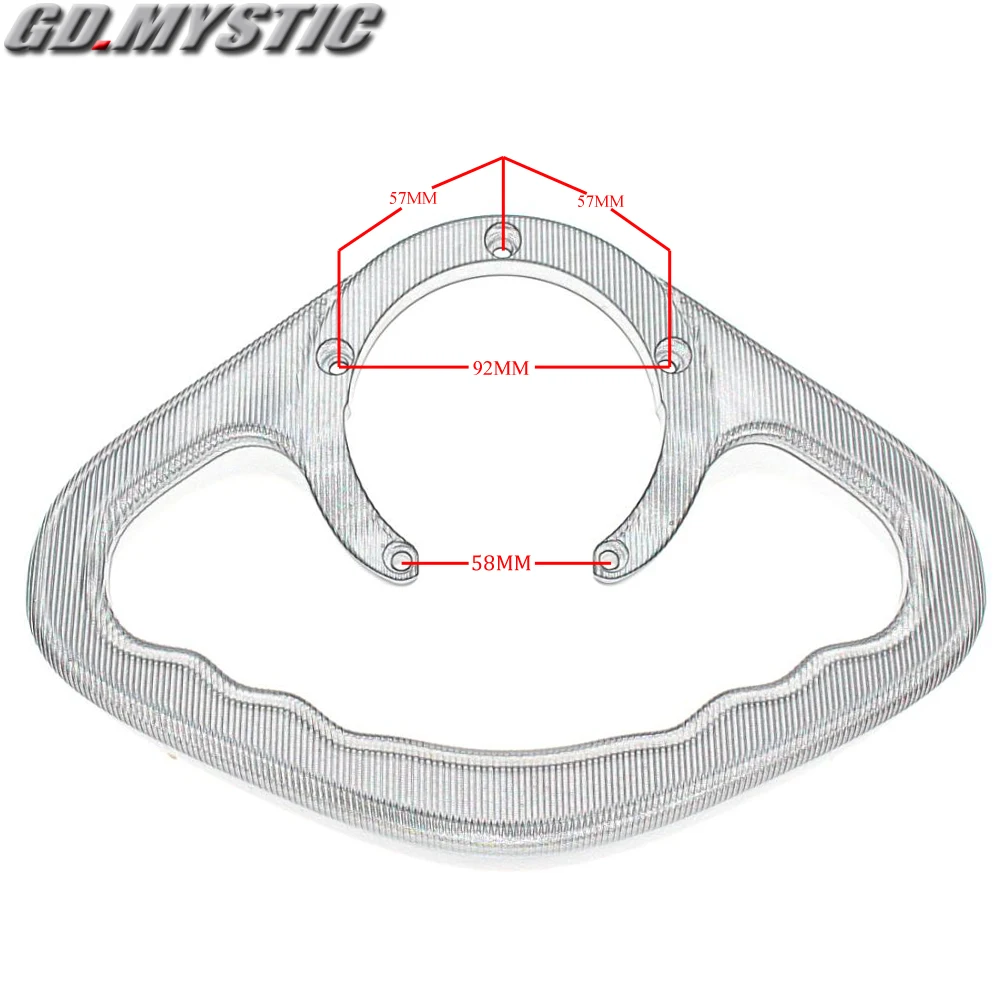 Ручные подлокотники для топливного бака мотоциклов Kawasaki Ninja ZX6R 636 Ninja636 2007 2008 2016