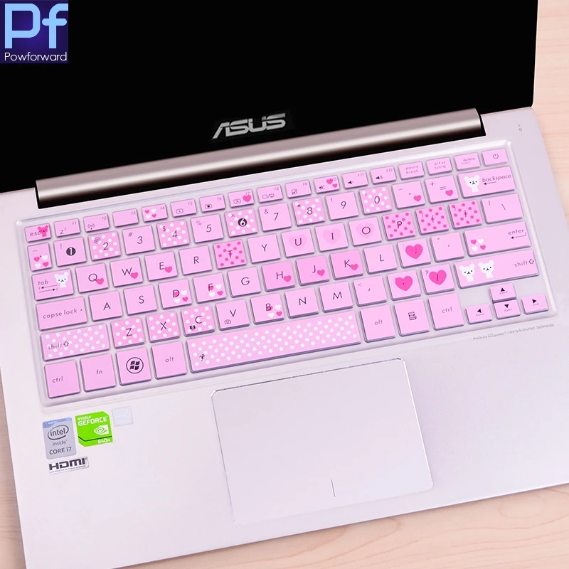 Силиконовый защитный чехол для клавиатуры Asus U4000U U4000UF U4100 UX42V U410 U4100UN U4000UQ7200 UX430UN