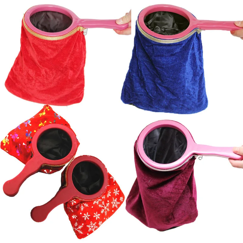 

2019 волшебный трюк, сменяющий сумку, позволяет начинающим появляться или исчезать, реквизит для фокусов, закрыть Универсальный