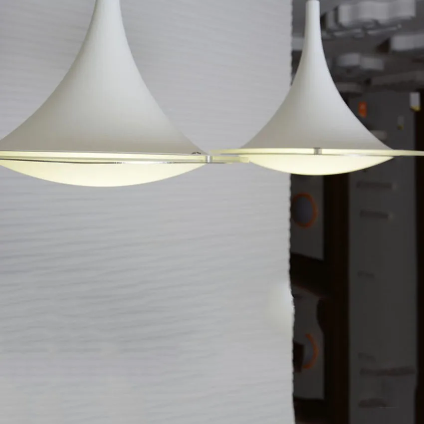 Современные светодиодные подвесные лампы для столовой светильники 12 Вт 18 форма