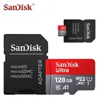 SanDisk карта памяти Micro SD, класс 10, 128 ГБ, 64 ГБ, 100 ГБ