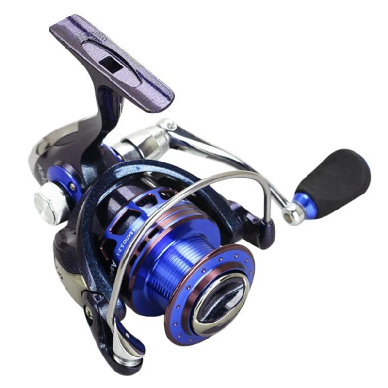 

YUMOSHI 2018 New Discolour Metal Spinning Reel 13+1BB Carp Fishing Wheel 19KG Max Drag Freshwater/Sea Spinning Fishing Reel