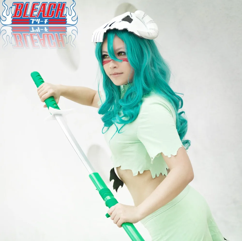 Популярные Аниме Bleach Neliel Tu Oderschvank косплэй костюм сексуальная униформа топ и рубашка настроить Хэллоуин BLEACH любой размер